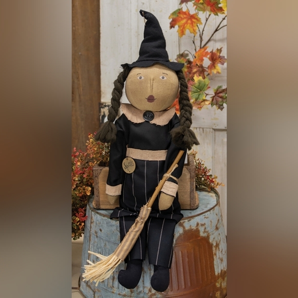 Primitive Spells Witch Doll~ Halloween Fall